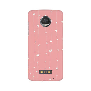 Pink lines   ---   Sony Nokia Lenovo Moto HTC Huawei - Mobile Back Cover