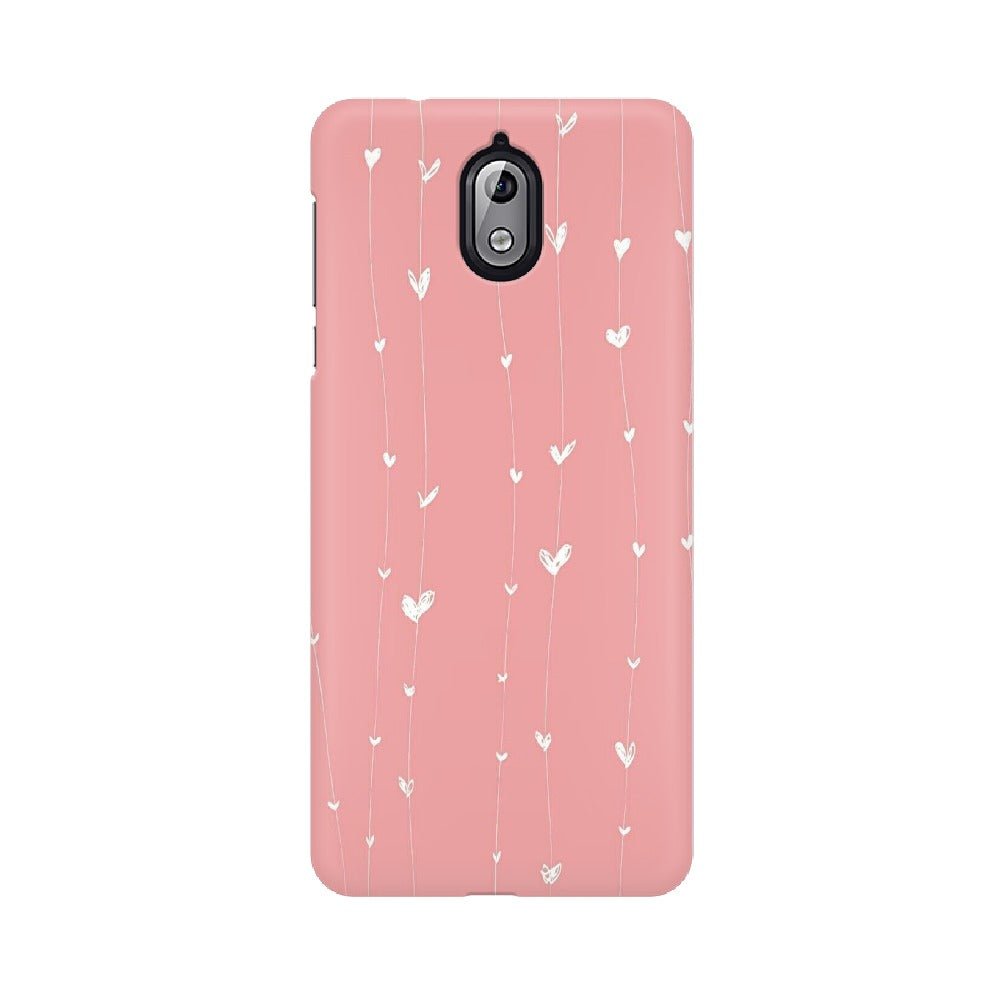 Pink lines   ---   Sony Nokia Lenovo Moto HTC Huawei - Mobile Back Cover