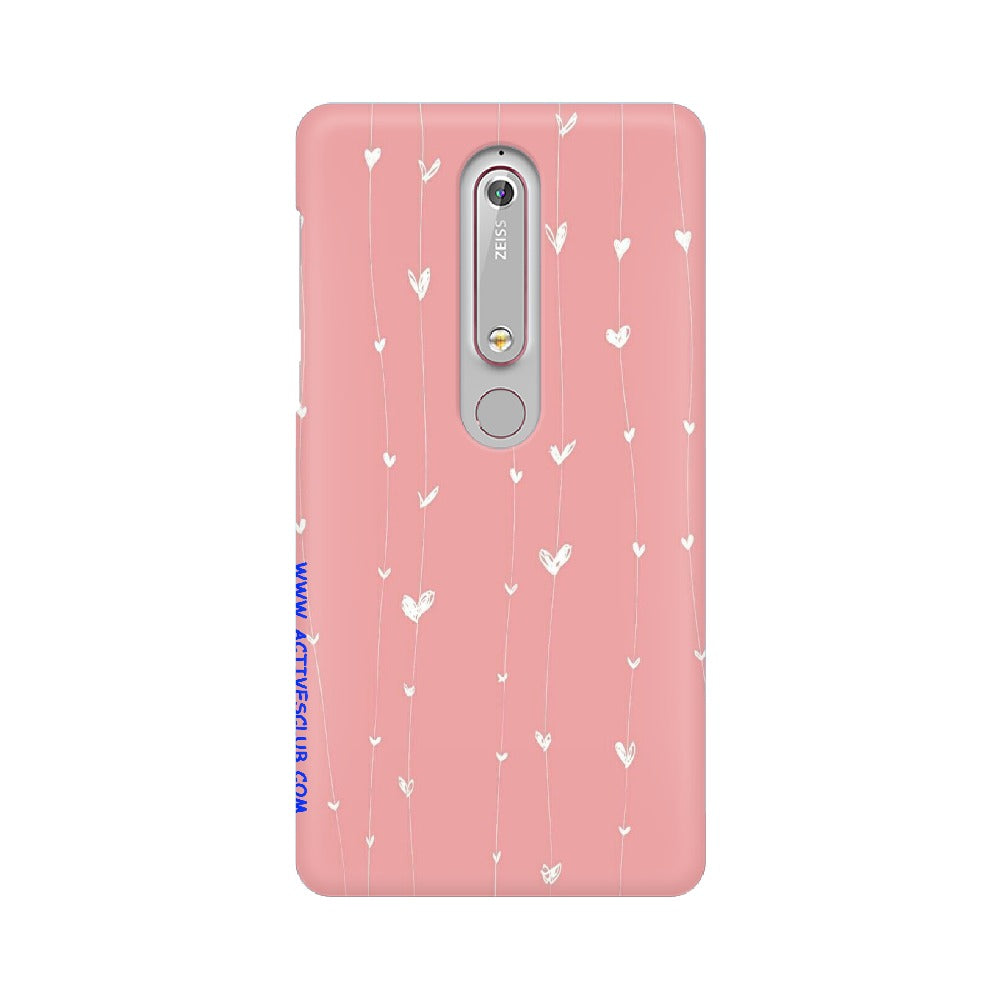 Pink lines   ---   Sony Nokia Lenovo Moto HTC Huawei - Mobile Back Cover