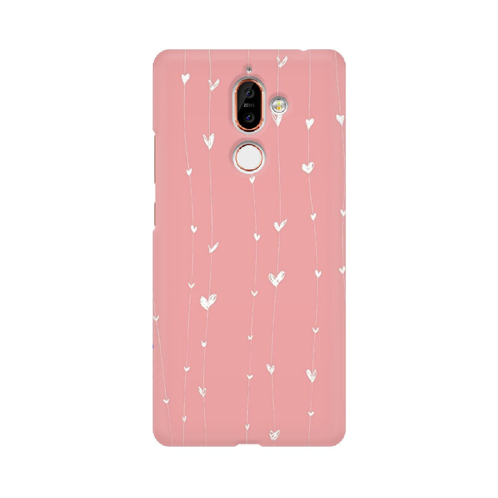 Pink lines   ---   Sony Nokia Lenovo Moto HTC Huawei - Mobile Back Cover