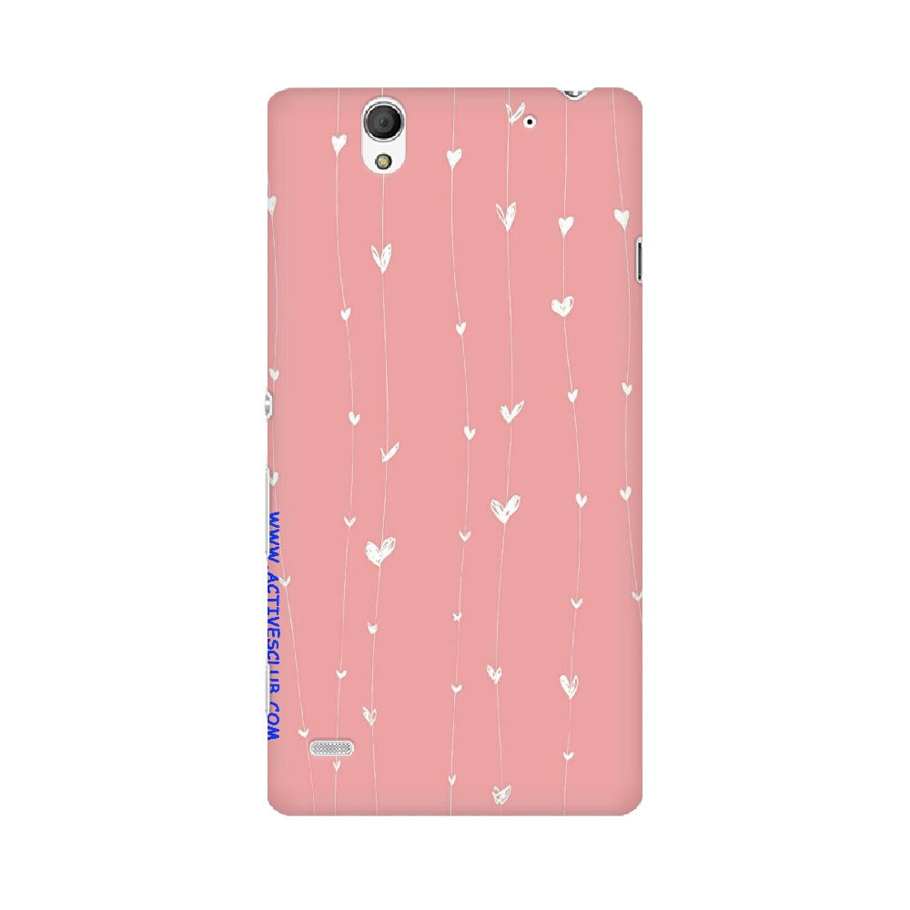 Pink lines   ---   Sony Nokia Lenovo Moto HTC Huawei - Mobile Back Cover