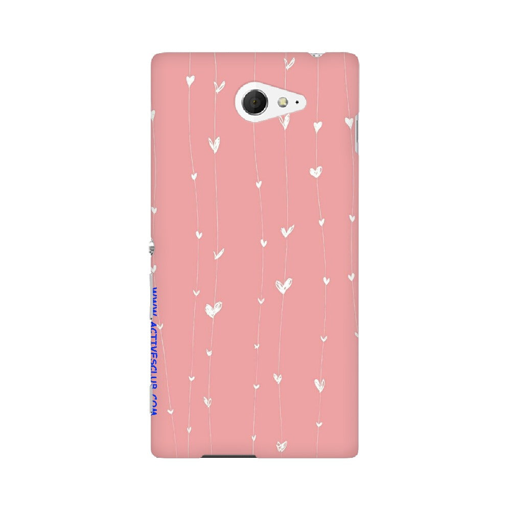 Pink lines   ---   Sony Nokia Lenovo Moto HTC Huawei - Mobile Back Cover