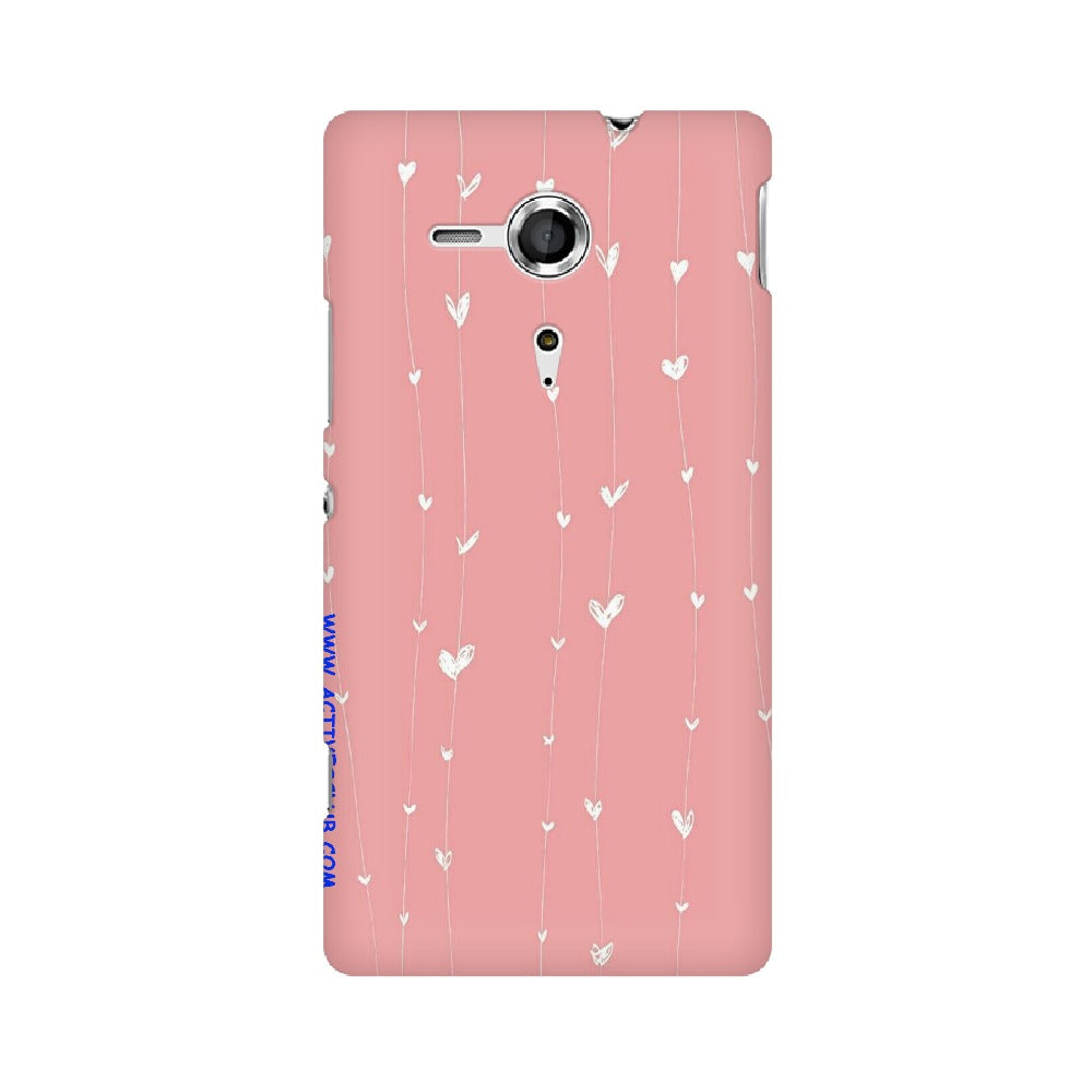 Pink lines   ---   Sony Nokia Lenovo Moto HTC Huawei - Mobile Back Cover