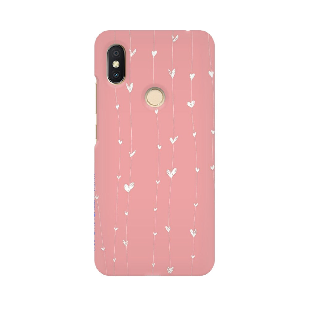 Pink Lines   ---   Apple XioMi RealMe Oppo Vivo - Mobile Back Cover