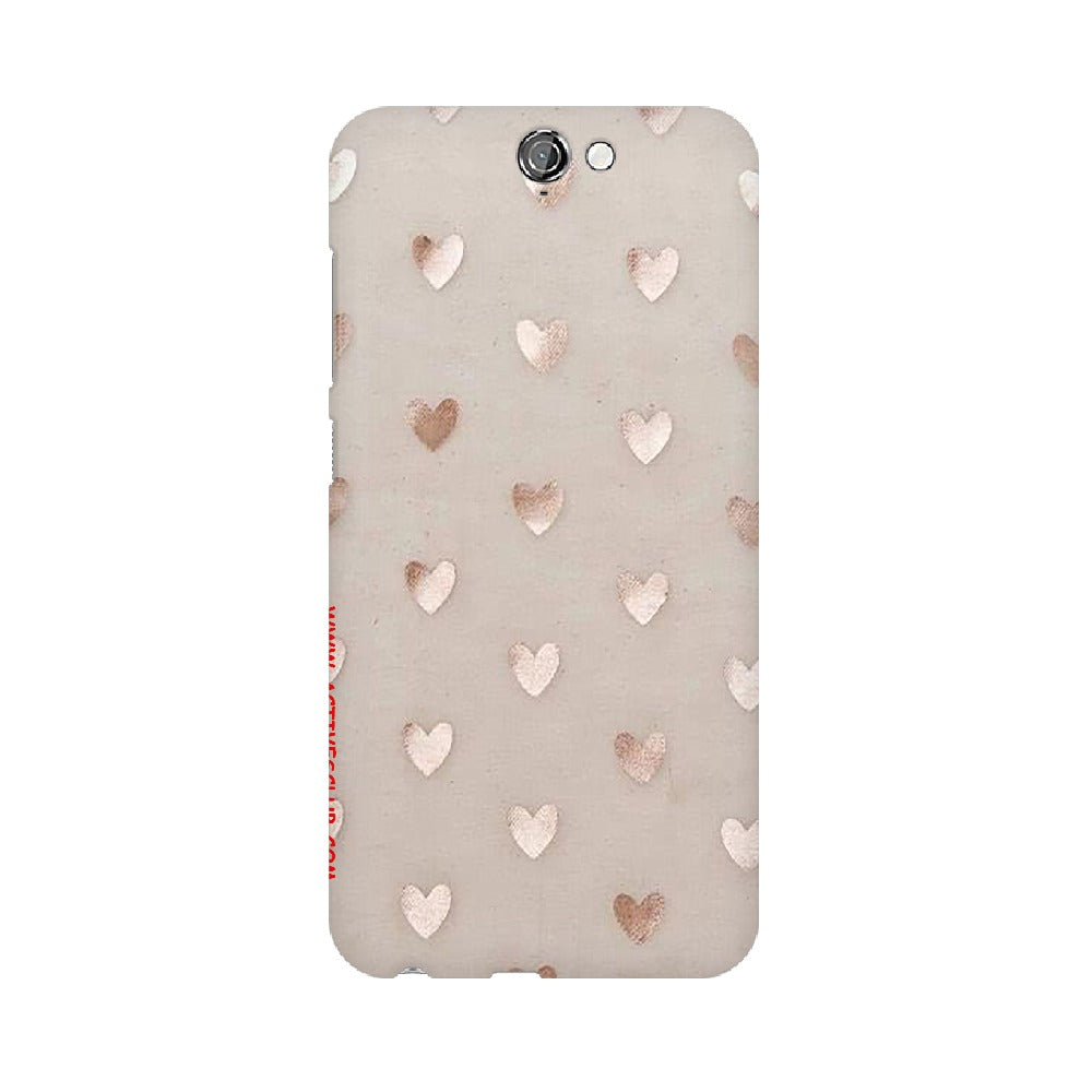 Silver Hearts   ---   Sony Nokia Lenovo Moto HTC Huawei - Mobile Back Cover