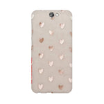 Silver Hearts   ---   Sony Nokia Lenovo Moto HTC Huawei - Mobile Back Cover