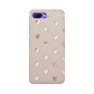 Silver Hearts   ---   Sony Nokia Lenovo Moto HTC Huawei - Mobile Back Cover