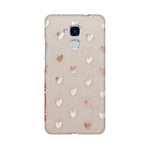 Silver Hearts   ---   Sony Nokia Lenovo Moto HTC Huawei - Mobile Back Cover