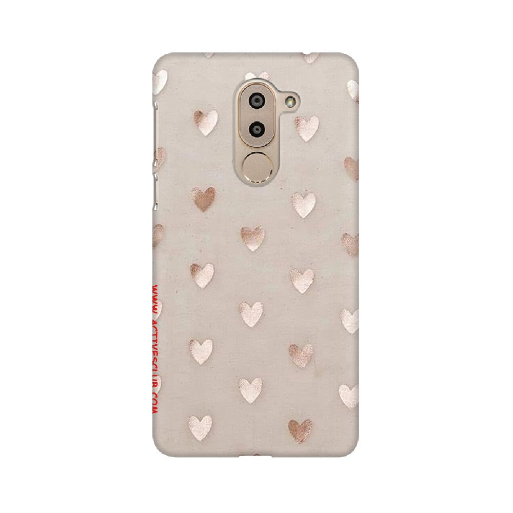 Silver Hearts   ---   Sony Nokia Lenovo Moto HTC Huawei - Mobile Back Cover