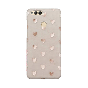 Silver Hearts   ---   Sony Nokia Lenovo Moto HTC Huawei - Mobile Back Cover