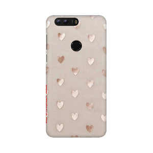 Silver Hearts   ---   Sony Nokia Lenovo Moto HTC Huawei - Mobile Back Cover