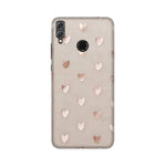 Silver Hearts   ---   Sony Nokia Lenovo Moto HTC Huawei - Mobile Back Cover