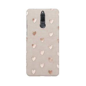 Silver Hearts   ---   Sony Nokia Lenovo Moto HTC Huawei - Mobile Back Cover