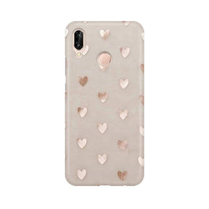 Silver Hearts   ---   Sony Nokia Lenovo Moto HTC Huawei - Mobile Back Cover