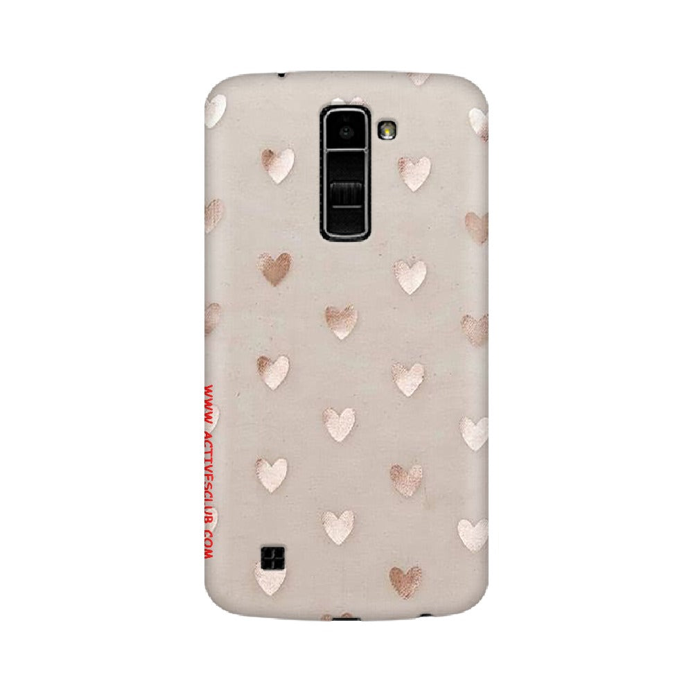 Silver Hearts   ---   Sony Nokia Lenovo Moto HTC Huawei - Mobile Back Cover