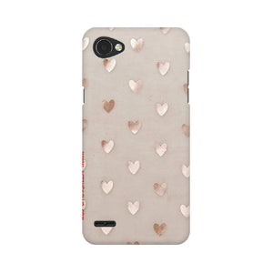 Silver Hearts   ---   Sony Nokia Lenovo Moto HTC Huawei - Mobile Back Cover