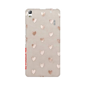 Silver Hearts   ---   Sony Nokia Lenovo Moto HTC Huawei - Mobile Back Cover