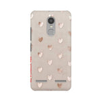 Silver Hearts   ---   Sony Nokia Lenovo Moto HTC Huawei - Mobile Back Cover