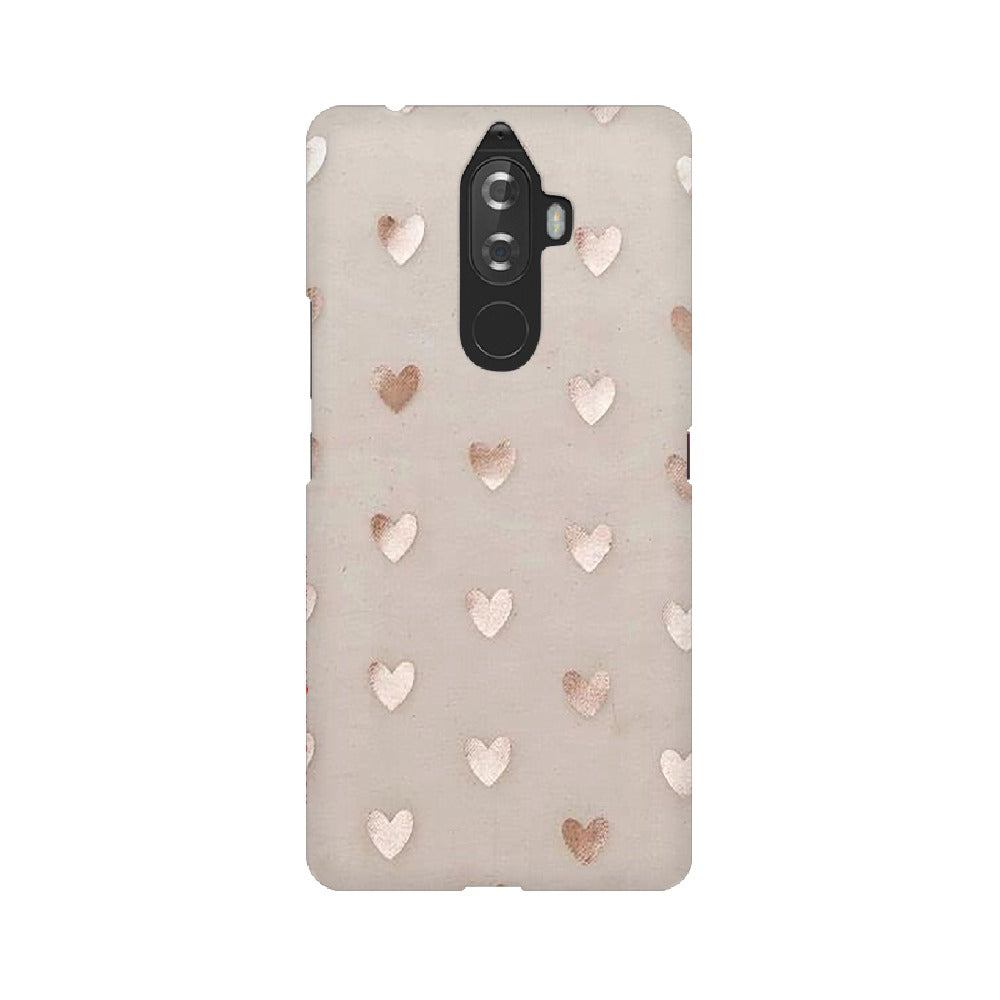 Silver Hearts   ---   Sony Nokia Lenovo Moto HTC Huawei - Mobile Back Cover