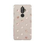 Silver Hearts   ---   Sony Nokia Lenovo Moto HTC Huawei - Mobile Back Cover