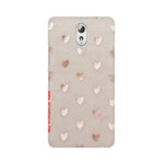 Silver Hearts   ---   Sony Nokia Lenovo Moto HTC Huawei - Mobile Back Cover