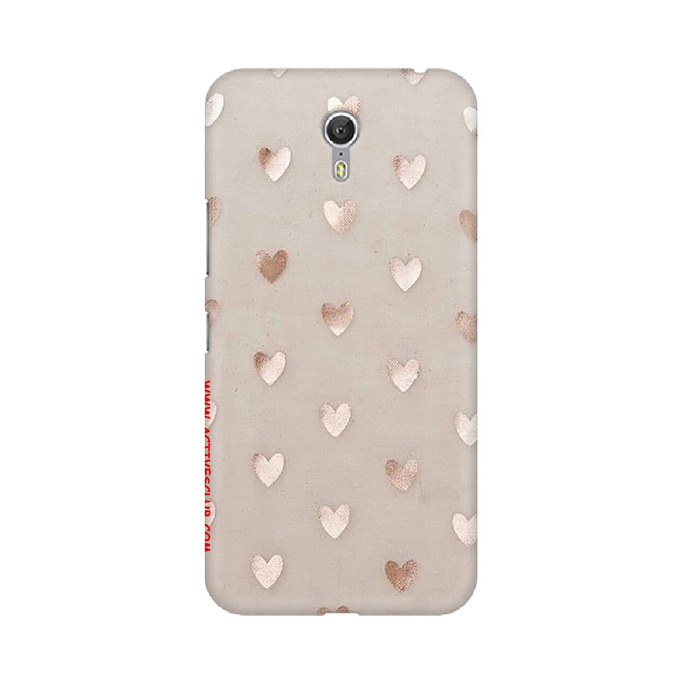 Silver Hearts   ---   Sony Nokia Lenovo Moto HTC Huawei - Mobile Back Cover