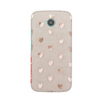 Silver Hearts   ---   Sony Nokia Lenovo Moto HTC Huawei - Mobile Back Cover