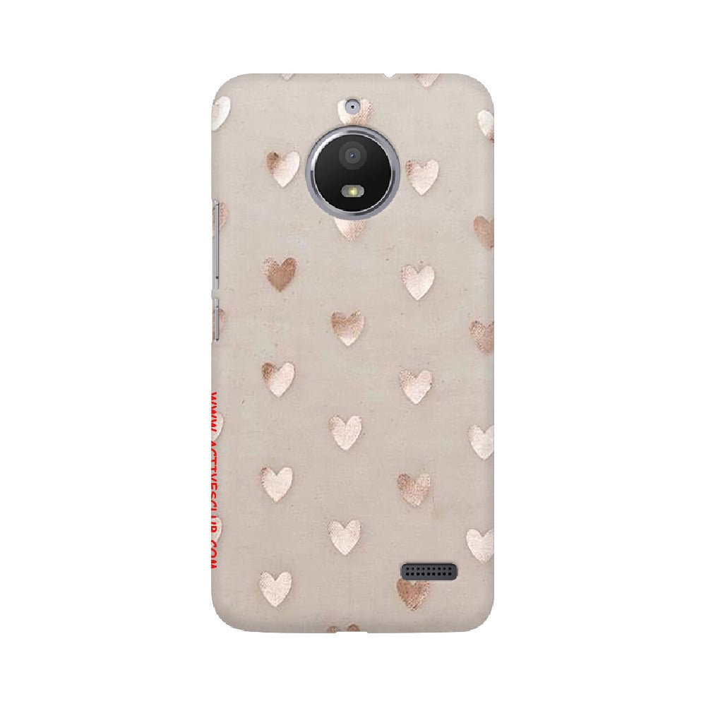 Silver Hearts   ---   Sony Nokia Lenovo Moto HTC Huawei - Mobile Back Cover