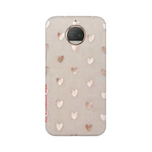 Silver Hearts   ---   Sony Nokia Lenovo Moto HTC Huawei - Mobile Back Cover