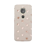 Silver Hearts   ---   Sony Nokia Lenovo Moto HTC Huawei - Mobile Back Cover