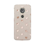 Silver Hearts   ---   Sony Nokia Lenovo Moto HTC Huawei - Mobile Back Cover