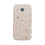 Silver Hearts   ---   Sony Nokia Lenovo Moto HTC Huawei - Mobile Back Cover