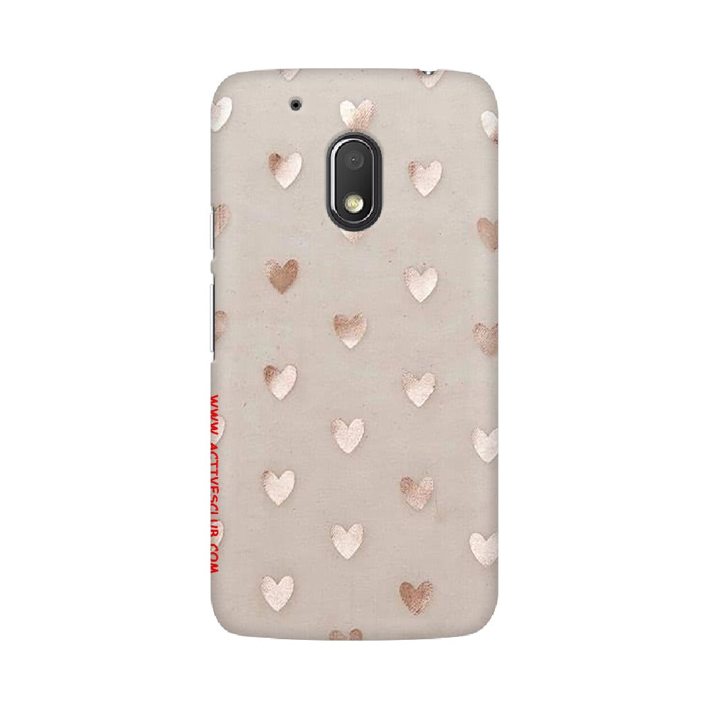 Silver Hearts   ---   Sony Nokia Lenovo Moto HTC Huawei - Mobile Back Cover