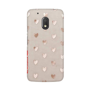 Silver Hearts   ---   Sony Nokia Lenovo Moto HTC Huawei - Mobile Back Cover