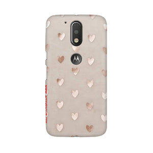 Silver Hearts   ---   Sony Nokia Lenovo Moto HTC Huawei - Mobile Back Cover