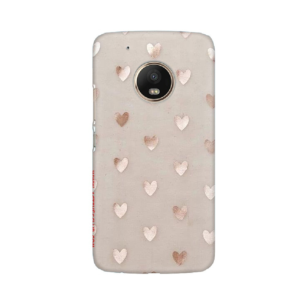 Silver Hearts   ---   Sony Nokia Lenovo Moto HTC Huawei - Mobile Back Cover