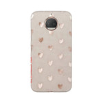 Silver Hearts   ---   Sony Nokia Lenovo Moto HTC Huawei - Mobile Back Cover