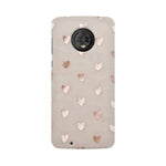 Silver Hearts   ---   Sony Nokia Lenovo Moto HTC Huawei - Mobile Back Cover