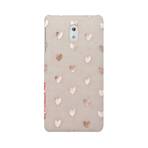 Silver Hearts   ---   Sony Nokia Lenovo Moto HTC Huawei - Mobile Back Cover