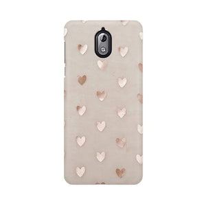 Silver Hearts   ---   Sony Nokia Lenovo Moto HTC Huawei - Mobile Back Cover