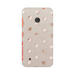 Silver Hearts   ---   Sony Nokia Lenovo Moto HTC Huawei - Mobile Back Cover