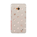 Silver Hearts   ---   Sony Nokia Lenovo Moto HTC Huawei - Mobile Back Cover