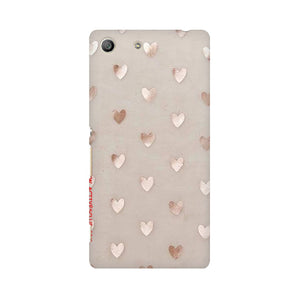 Silver Hearts   ---   Sony Nokia Lenovo Moto HTC Huawei - Mobile Back Cover