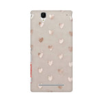 Silver Hearts   ---   Sony Nokia Lenovo Moto HTC Huawei - Mobile Back Cover