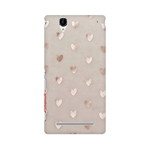 Silver Hearts   ---   Sony Nokia Lenovo Moto HTC Huawei - Mobile Back Cover