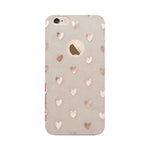 Silver Hearts   ---   Apple XioMi RealMe Oppo Vivo - Mobile Back Cover