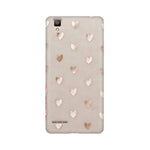 Silver Hearts   ---   Apple XioMi RealMe Oppo Vivo - Mobile Back Cover