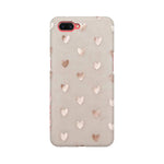 Silver Hearts   ---   Apple XioMi RealMe Oppo Vivo - Mobile Back Cover