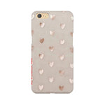 Silver Hearts   ---   Apple XioMi RealMe Oppo Vivo - Mobile Back Cover