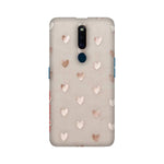 Silver Hearts   ---   Apple XioMi RealMe Oppo Vivo - Mobile Back Cover